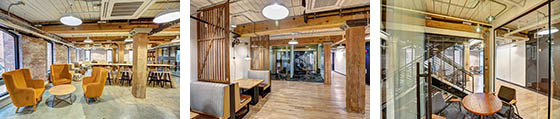 Interior Spaces at 1717 Innovation Center